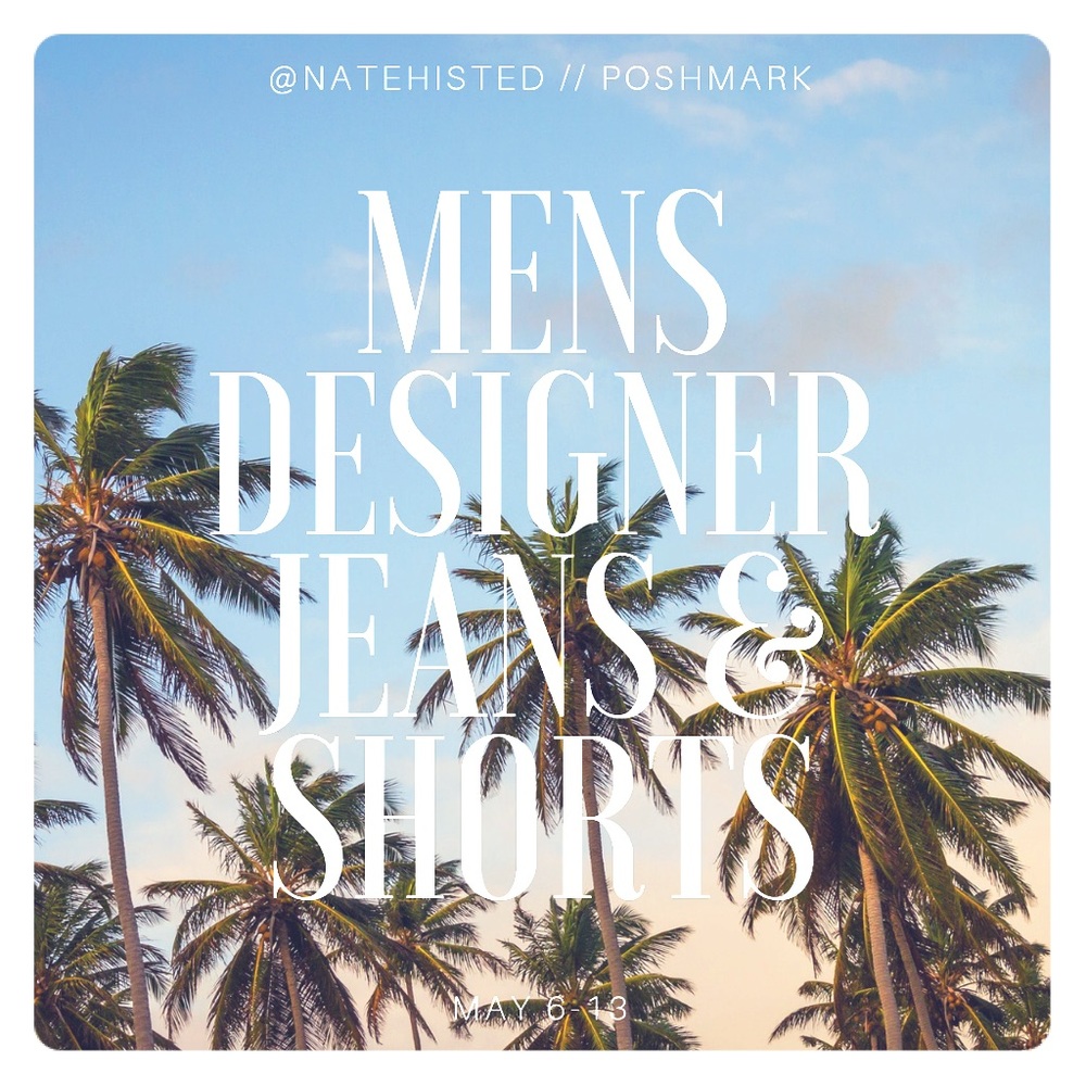 Men’s Designer Jeans & Shorts